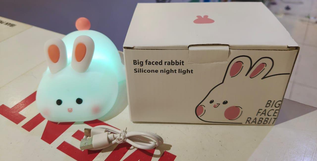 Cute Rabbit Silicone Lamp